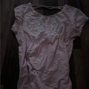 Victoria Sport Light Pink Short Sleeve Tee